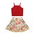 CONJUNTO INFANTIL FEMININO REGATA E SHORT SAIA - FAKINI - Imagem 2