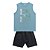 CONJUNTO INFANTIL MASCULINO REGATA E BERMUDA - FAKINI - Imagem 3