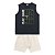 CONJUNTO INFANTIL MASCULINO REGATA E BERMUDA - FAKINI - Imagem 2