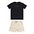 CONJUNTO TEEN MASCULINO CAMISETA E BERMUDA - FAKINI - Imagem 3