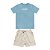 CONJUNTO TEEN MASCULINO CAMISETA E BERMUDA - FAKINI - Imagem 2