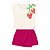 CONJUNTO INFANTIL BLUSA E SHORT FEMININO - FAKINI - Imagem 1