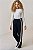 CALÇA WIDE LEG TEEN EM MOLETWILL - VIC & VICKY - Imagem 1