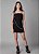 VESTIDO TEEN EM JEANS BLACK COM FRENTE EM STRASS - PINK X - Imagem 1
