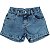 SHORT JEANS INFANTOJUVENIL FEMININO - MANIA KIDS - Imagem 2