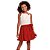 CONJUNTO INFANTIL BLUSA E SHORT SAIA - FAKINI - Imagem 1