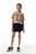 SHORT SAIA TEEN EM JEANS BLACK COM ELASTANO - VIC & VICKY - Imagem 1