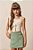 CONJUNTO TEEN BLUSA DE ALÇA E SHORT SAIA - VIC & VICKY - Imagem 1