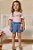 CONJUNTO INFANTIL BLUSA E SHORT - INFANTI - Imagem 1