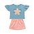 CONJUNTO INFANTIL BLUSA E SHORT SAIA - FAKINI - Imagem 3