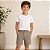 BERMUDA INFANTOJUVENIL CASUAL MELANGE TWILL - KING & JOE - Imagem 1