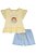 CONJUNTO INFANTIL BATA E E SHORT EM CANELADO - KUKIÊ - Imagem 2