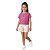 CONJUNTO INFANTOJUVENIL FEMININO BLUSA E SHORT - MALWEE - Imagem 2