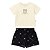 CONJUNTO INFANTOJUVENIL FEMININO BLUSA E SHORT - MALWEE - Imagem 1