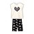 CONJUNTO INFANTIL FEMININO BLUSA E BERMUDA - MALWEE - Imagem 3