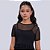 BLUSA TEEN EM TULE COM REGATA - VANILLA CREAM - Imagem 1