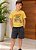 CONJUNTO INFANTOJUVENIL BERMUDA E CAMISETA SLIM - KING & JOE - Imagem 1