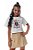 SHORT SAIA TEEN EM SARJA COM ELASTANO - VIC & VICKY - Imagem 1