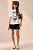 SAIA RUFFLES TEEN EM MALHA BRILHO - VIC & VICKY - Imagem 1
