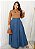 Saia longuete jeans May - Imagem 1