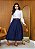 Saia jeans midi - Imagem 1
