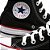 Tênis Converse All Star Chuck Taylor Cano Alto Lona - Preto - Imagem 4