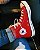 Tênis Converse All Star Chuck Taylor Cano Alto Lona - Vermelho - Imagem 10