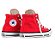 Tênis Converse All Star Chuck Taylor Cano Alto Lona - Vermelho - Imagem 4