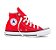 Tênis Converse All Star Chuck Taylor Cano Alto Lona - Vermelho - Imagem 1