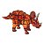 Brinquedo Pedagógico (madeira) Triceratops 3d Com 52 Peças - Brincadeira De Criança - Imagem 1