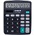 Calculadora de Mesa 12 Dígitos Mx-C 126 Preta - Maxprint - Imagem 1