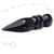 Pêndulo Pedra Obsidiana Preta Natural Lapidação Egípcio - Imagem 4
