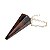 Pêndulo Pedra Obsidiana Mahogany Natural Lapidação Facetado - Imagem 4