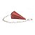 Pendulo Jaspe Vermelho Para Radiestesia Facetado - Imagem 4
