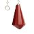 Pêndulo Pedra Jaspe Vermelho Piramidal Lapidado Invertido - Imagem 7