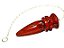 Pêndulo Pedra Obsidiana Mahogany Natural Lapidação Egípcio - Imagem 1