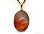 Colar Cabochão Jaspe Policromo Castoação Pino Dourado - Imagem 1