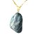 Colar Pedra Natural Apatita Azul  Rolado Pino Dourado - Imagem 5