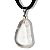 Colar Pedrinha Cristal Natural Rolado Pino Prateado - Imagem 6