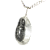 Colar Pedrinha Cristal Natural Rolado Pino Prateado - Imagem 3