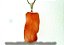 Colar Quartzo Tangerina Pedra Rolado Mineral Natural - Imagem 1