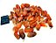 Colar Quartzo Tangerina Pedra Rolado Mineral Natural - Imagem 3