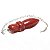 Pêndulo Pedra Quartzo Vermelho Natural Lapidação Egípcio - Imagem 3
