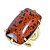 Anel Obsidiana Mahogany Retangular Aro Ajustavel Dourado - Imagem 3