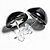 Brinco Button Disco 15mm Pedra Obsidiana Negra Natural Prata 950 - Imagem 5