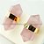 Brinco Micro Bi Ponta Envolto Pedra Quartzo Rosa Dourado - Imagem 1