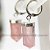 Brinco Argola Micro Pontinha Quartzo Rosa Montagem Prateado - Imagem 1