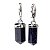 Brinco Argola Micro Pontinha Pedra Estrela Montagem Prateado - Imagem 4