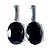 Conjunto Anel e Brinco Obsidiana Negra na Garra Prata 950 - Imagem 6