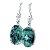 Conjunto Brinco e Pingente Pedra Esmeralda Natural Prata 950 - Imagem 3